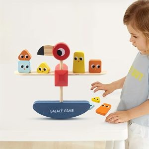 Firebird Balance Blocks: Colorful Wooden Shapes for Hand-Eye Coordination