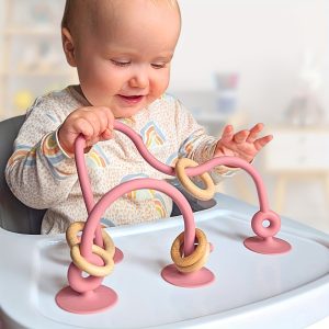 Montessori Silicone Interactive Toys for Infants and Toddlers: Desktop Early Education Playset