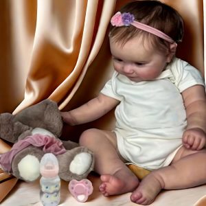 20-Inch Soft Rubber Reborn Doll - Washable & Changeable, Perfect For Halloween, Thanksgiving, Christmas, Birthday Gifts & Easter Celebrations